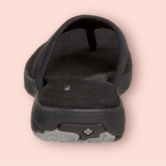 🌸 Columbia Black Kambi Ladies Sandal. 100% Nubuck & Lycra. Ladies size 6 🌸 - Picture 5 of 9